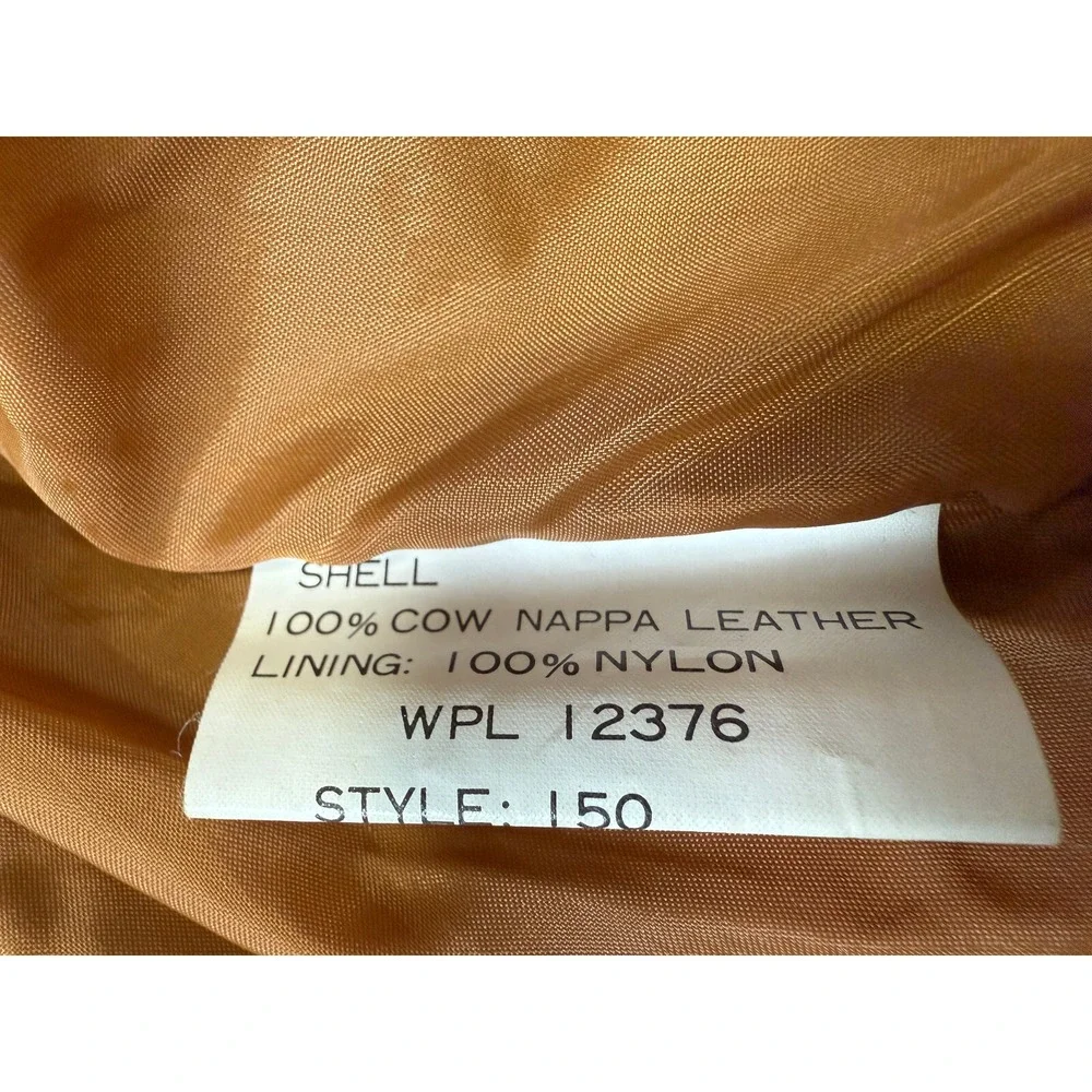 PIONEER WEAR - Men's‎ VINTAGE Leather Blazer Jacket - Size 40